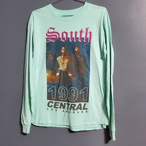 Vintage Boyz N the Hood Mens Size L Long Sleeve Tee Shirt South Central LA 1991